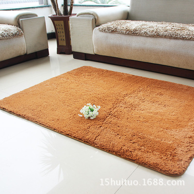 供應(yīng)超柔短絲毛方形客廳地毯 吸水防滑的優(yōu)質(zhì)淘寶貨源